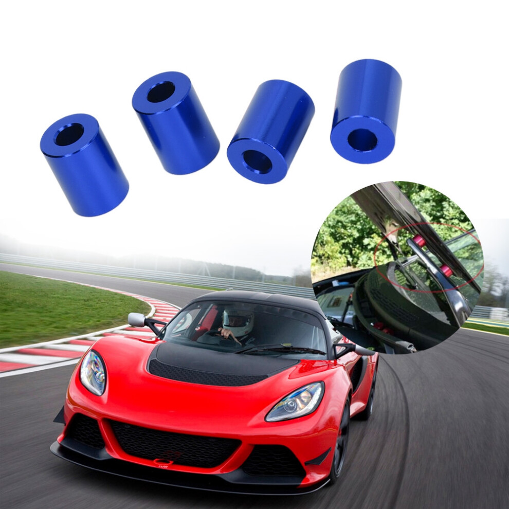 Aluminum Alloy Engine Hood Ventilation Spacer Riser For 6Mm Motor (Blue) Blue 7901364038247