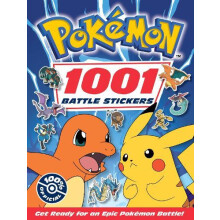 Pokemon 1001 Battle Stickers by Pokemon Paperback Book