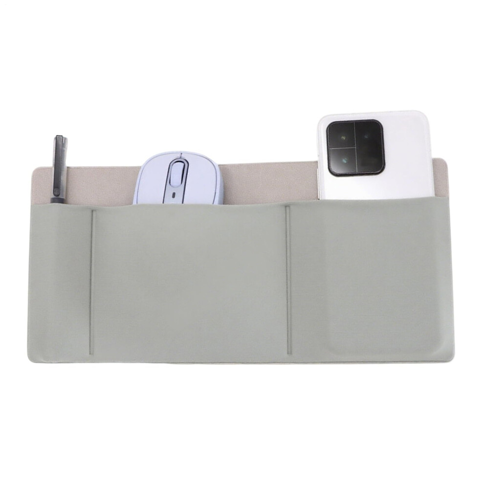 External Hard Drive Holder For Laptop 3Pocket Organizer, Adhesive Pouch For Cables, Batteries, Phone Card 9105992407934