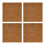 Pack of 4 Practical Mats Substrate Liners for Reptiles-L 4 PCS 1