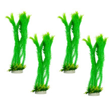 Realistic Green Plant Safe Fishtanks Decoration Aquariums-Green