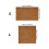 Pack of 4 Practical Mats Substrate Liners for Reptiles-L 4 PCS 4