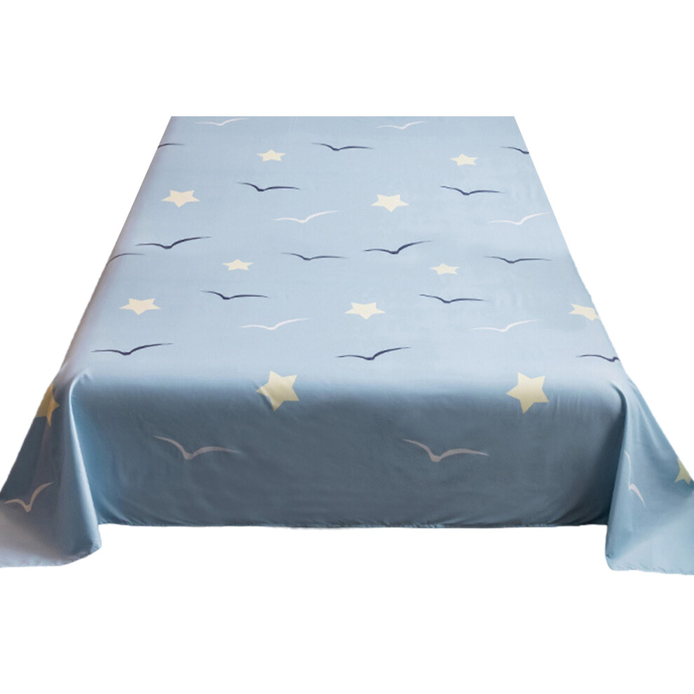 Elegant Washed Cotton Bed Sheet Providing-Show off Star C