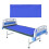 Foldable Nylon Slide Sheet Transfer Sheet for-75x135 Blue 7