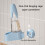Automatic Bird Water Feeder Automatic Water Dispenser for-White 6