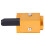 Aluminium Alloy Square Embedded Door Lock Groove Angle Chisel - Silver 11