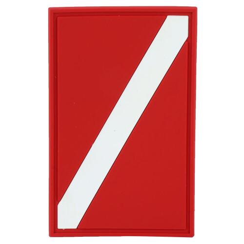 High-Visibility Diving Flag Patch - Essential Water Safety Gear 1