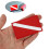 High-Visibility Diving Flag Patch - Essential Water Safety Gear 7