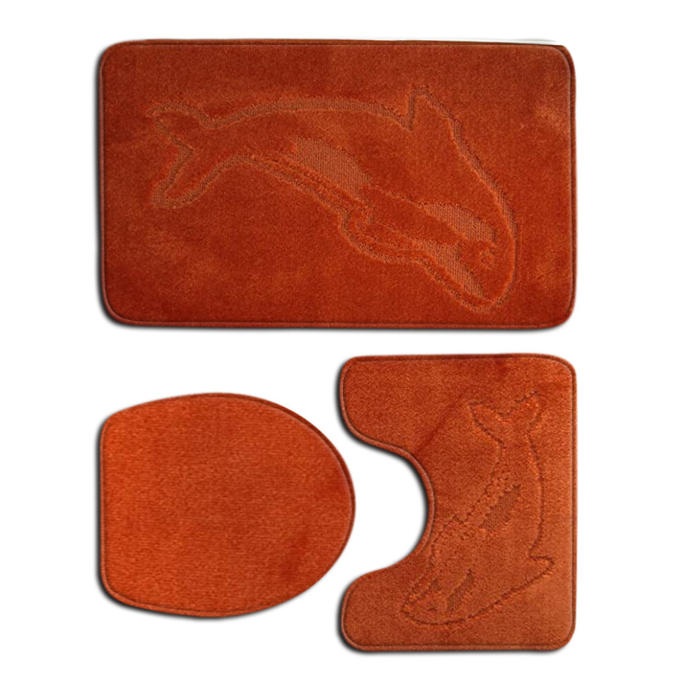 (PJ210611B005) 3pcs/set Bathroom Rug Sets Easy To Clean Waterproof Comfortable-image-OPC-PN9NZ6W-NEW