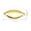 1000Pcs Brass Double Hole Sequined Wedding Decorations Silver 5x12mm 10