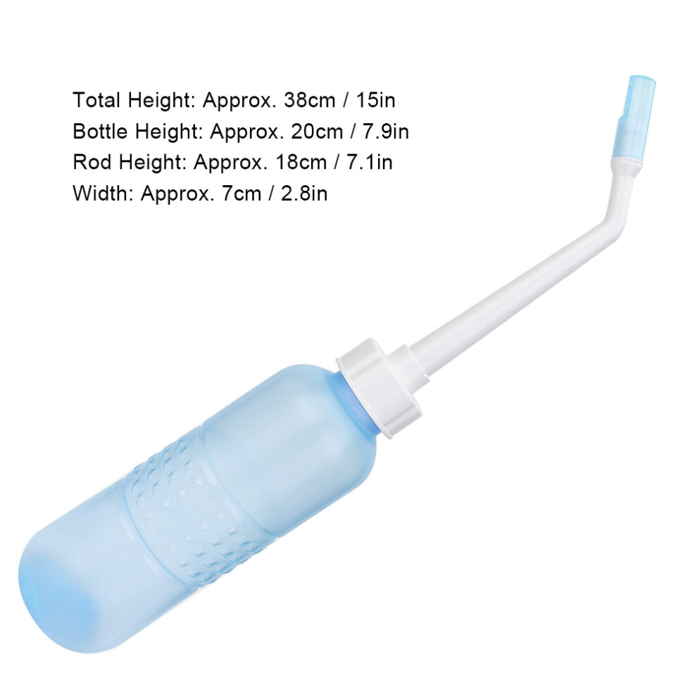 Blue Portable Handheld Bidet Sprayer, 560Ml, - Easy Hygienic Cleaning