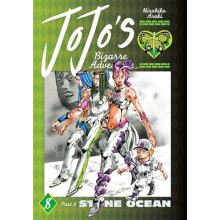 JoJos Bizarre Adventure Part 6Stone Ocean Vol. 8 by Hirohiko Araki Har