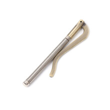 Metal BiFold Money Clip Wallet Spring Clamp Cash Holder Parts, DieCut Entryway Model, Aluminum Construction