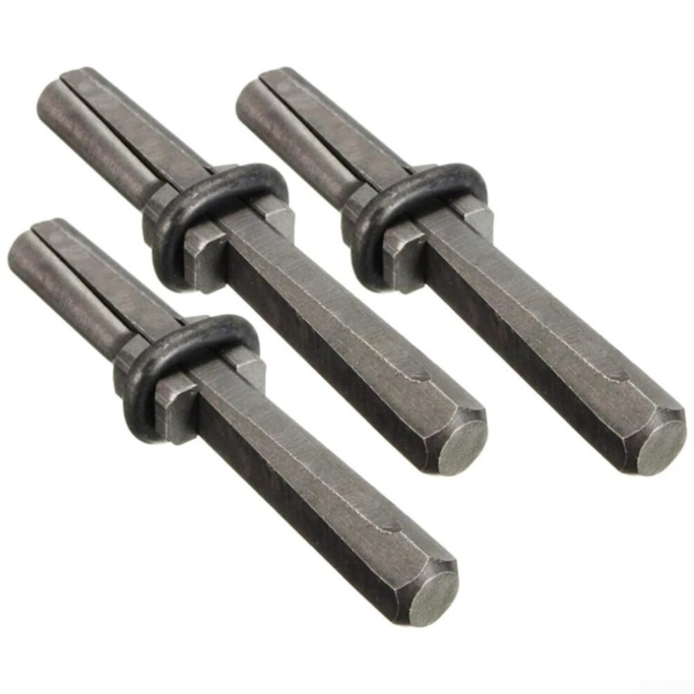 Stone Splitting Tool Heavyduty 3Piece Wedge And Feather Shim Set For Construction And Industrial Manual Work 9105992409198