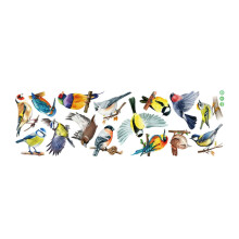 Anti Kollision Fenster Aufkleber Vogel Form, Kollision Fensterfolie Glas Fensterdeko Aufkleber, Vogelschlägen auf Fensterglas Party Zubehör