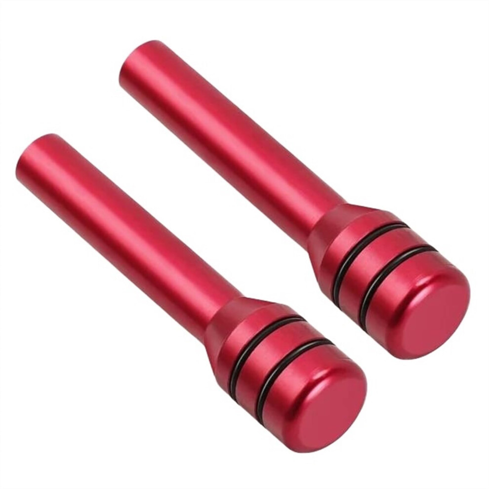 Car Door Lock Knobs Compatible With Porsche Bolt Pin Covers Stick Set, Vehicle Door Pull Pins, Door Locks 4/2 Pack 9323874205946