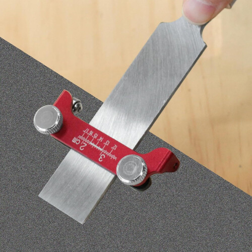 Fixed Angle Chisel Sharpener Stainless Steel With Clamping Mechanism For Woodworking Planer 2