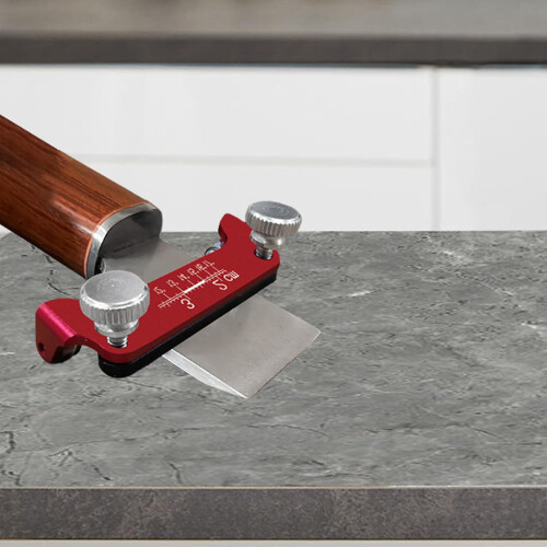 Fixed Angle Chisel Sharpener Stainless Steel With Clamping Mechanism For Woodworking Planer 1