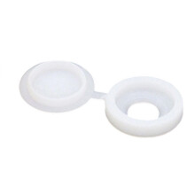 120 stuks schroefdopjes, stofringdopjes, witte plastic schroefdopjes, vervangende decoratieve schroefafdekkingen, decoratieve schroefafdekkingen voor