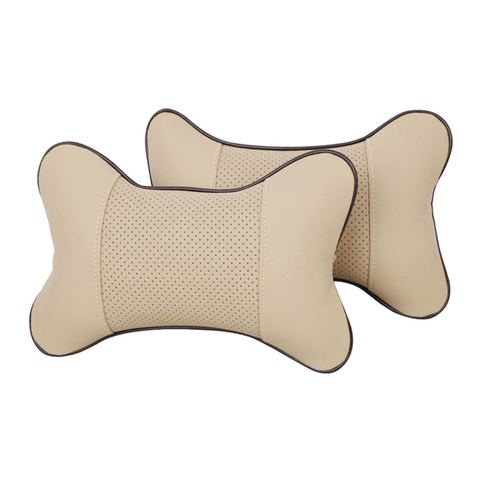 Car Headrest Pillows Memory Foam Neck Support 2Piece Set 9339159468852