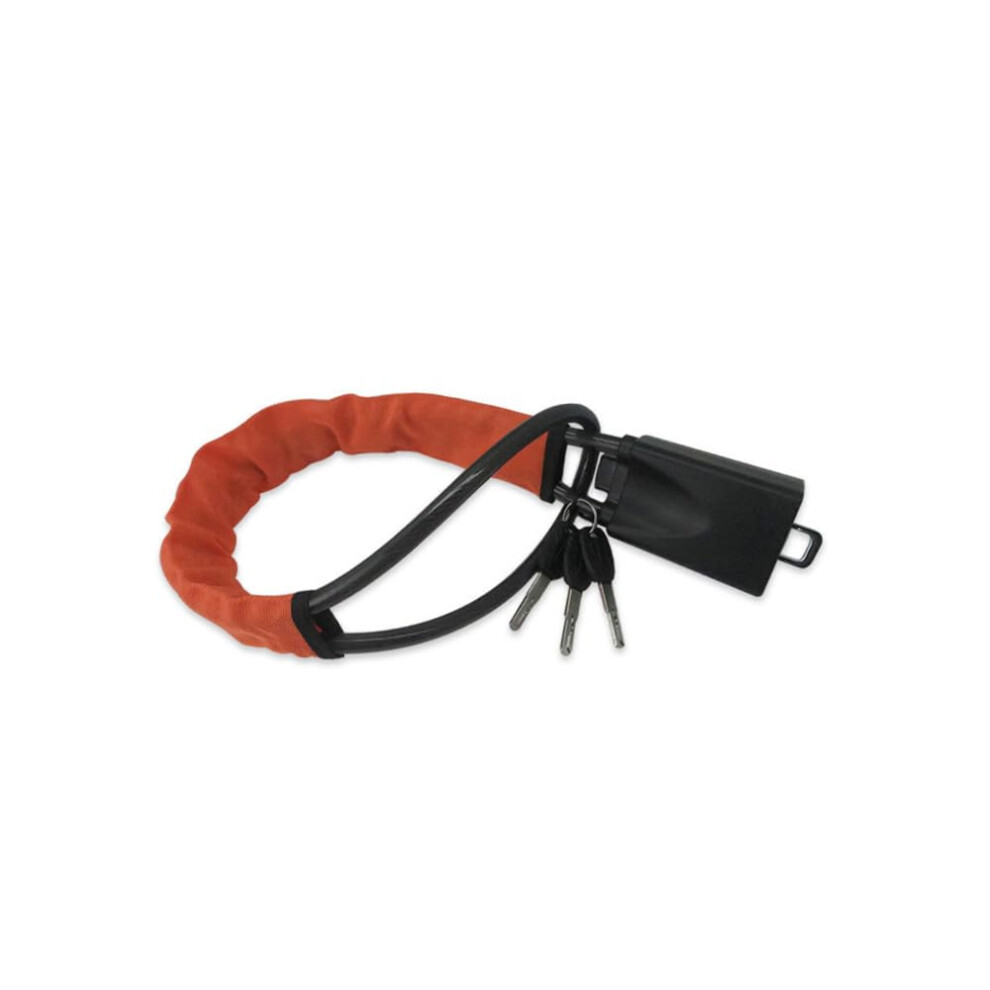 Car Steering Wheel Lock For Rohens Bh330 20082013 With 3 Keys Cut Resistant Antitheft Orange 9105992409464