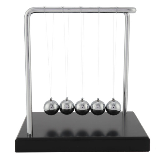 Μπάλες ισορροπίας Newtons Cradle Physics Educational, Δώρο επιστήμης για παιδιά και ενήλικες,