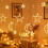 Fairy String Lights Star Moon Curtain Decor With Remote Timer 8 Modes Dimmable USB Or Battery Powered LED Decorative Light For Wedding Ramadan Christm 5
