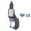 Chrome Plated Alloy Digital Micrometer 0-25mm, 0.001mm Resolution 2