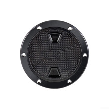 4 Inch Round Deck Cover Hatch For Yacht Inspection Hole Snap In Design Waterproof Seal White ABS Material