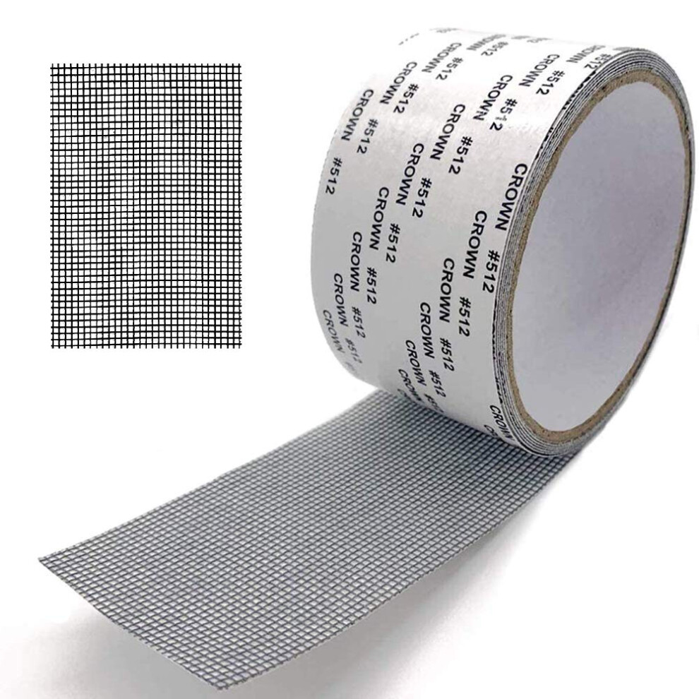 Screen Repair Tape, Fiberglass Mesh Strong Adhesive Self-Adhesive Design For Repair, Robust Material Ensuring Long-Lasting Adhesion On Any Surface 9012352677824