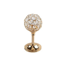 Crystal Candle Holder Gold Votive Holder Wedding Table-small