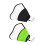 Comfortable & Durable Pet Anti Bites-fluorescent green 2XL 2