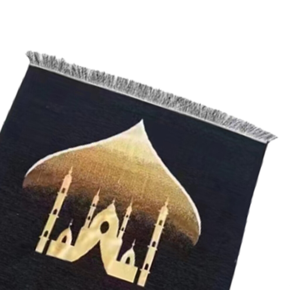 Pocket Mat Portable Prayer Mat Rug Muslims-Barrel style mosque