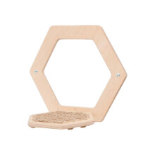 Indoor Cat Climbing Shelf Jumping Tower Cats Step with Scratcher
