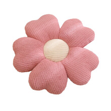50/65cm Flower Pillow Plush Seat Cushion Sofa Bay-Pink 50cm