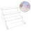 Rainbow Clear Jewelry Display Riser 4 Tiered Tabletop-Clear 1