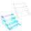 Rainbow Clear Jewelry Display Riser 4 Tiered Tabletop-Clear 2
