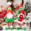 Multifunctionele decoratieve rood groene kabouterpop-Dames 5