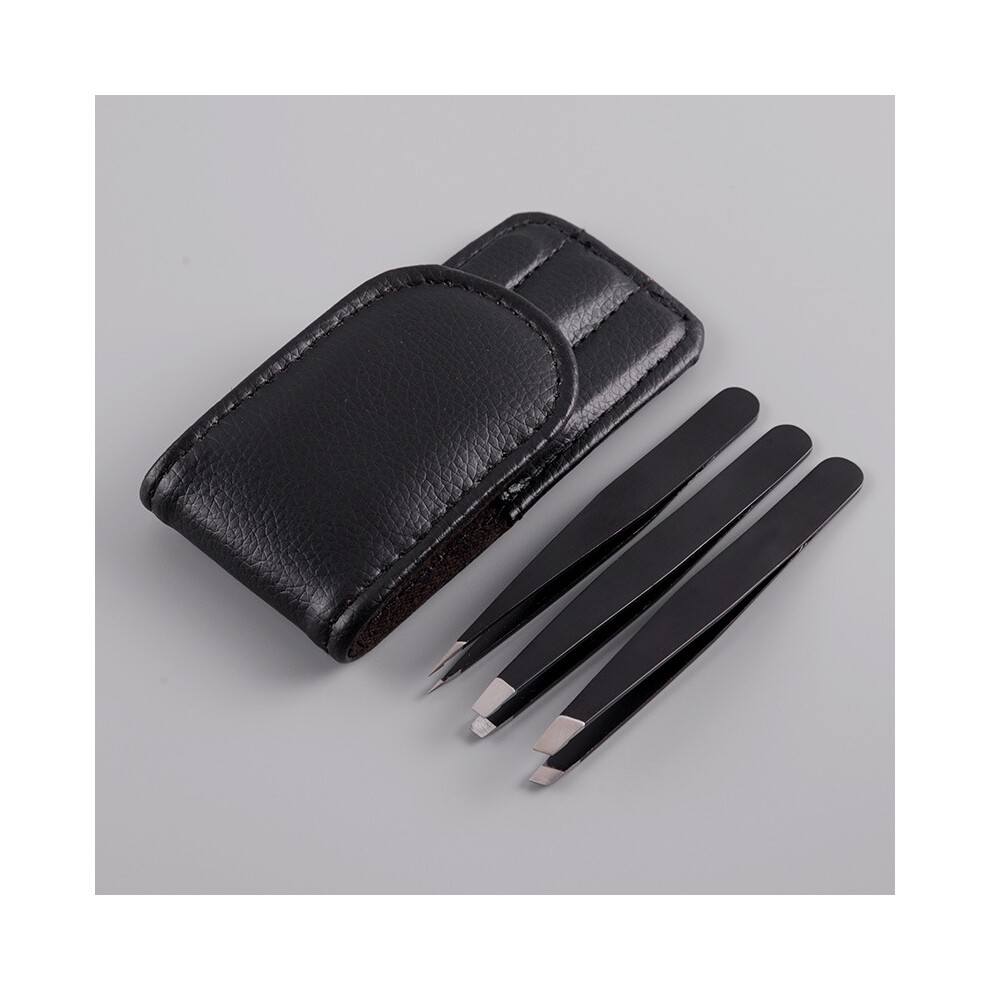 4piece High Precision Tweezers Set For Facial Hair Removal