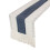 Exquisite Table Runner Cotton Linen and  Tasseled-Blue 2 1