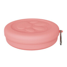 Pet Feeding Watering Bowl Travel Dog Cat Water Dish With Lid Portable Pet Water Bottle Size S Color1