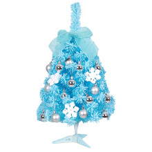 Festive Charm, Mini Pink Christmas Tree Tabletop Artificial Xmas Tree, Perfect For Indoor Outdoor Holiday Decor