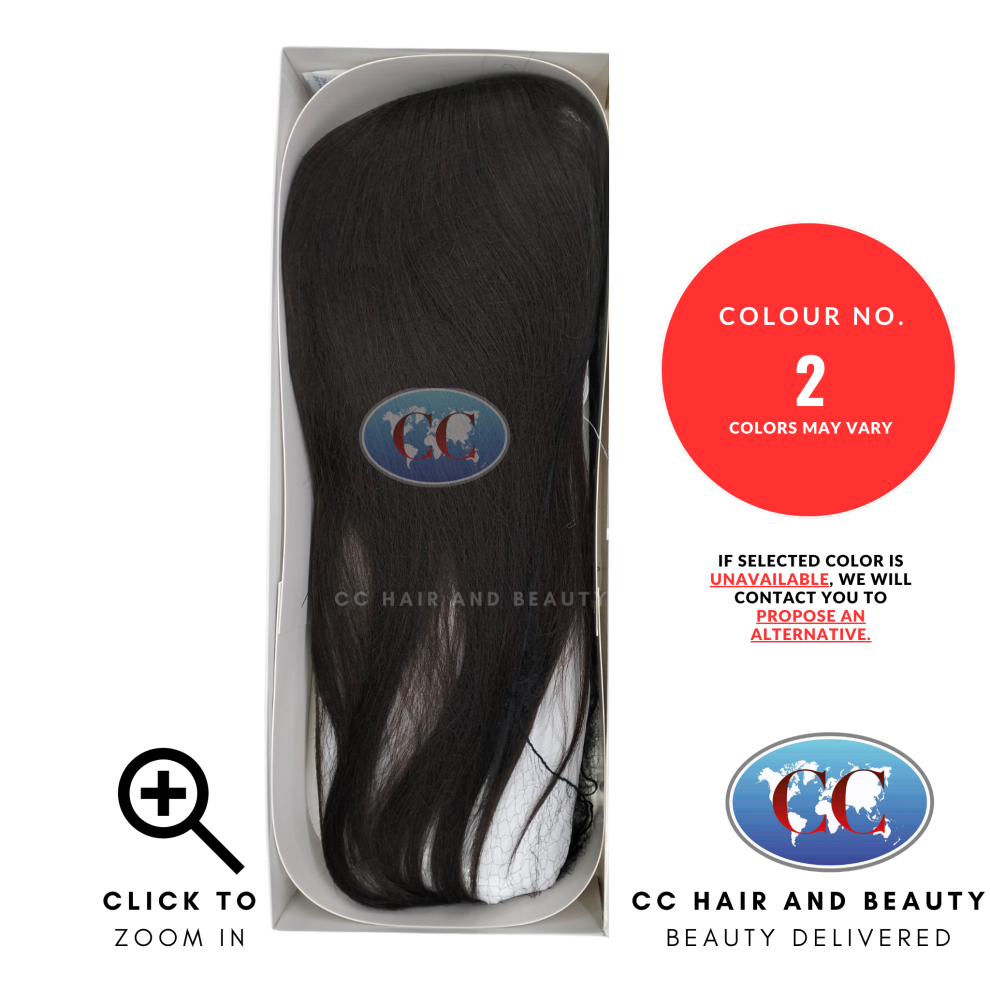 Sleek Human Hair Wig (2 Dark Brown) Sleek 100% Human Hair Wig Superb Uk Free Postage