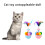 Interactieve katten Speelgoedtuimelaars Teaser Stick-Roze 3