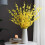 Jerntråd, kunstig orkidé med silkeblomster til festlig indretning (12 stk.) 5
