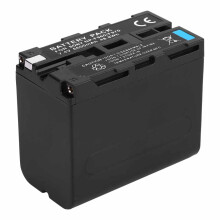 6600mAh Wiederaufladbarer Lithium-Ionen-NP-F960/F970 Akku für Videolichter & Monitore
