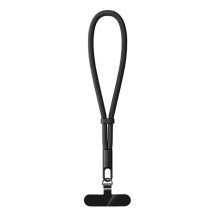Phone Lanyard Adjustable Hand Wrist Strap Lanyard-Black Simple