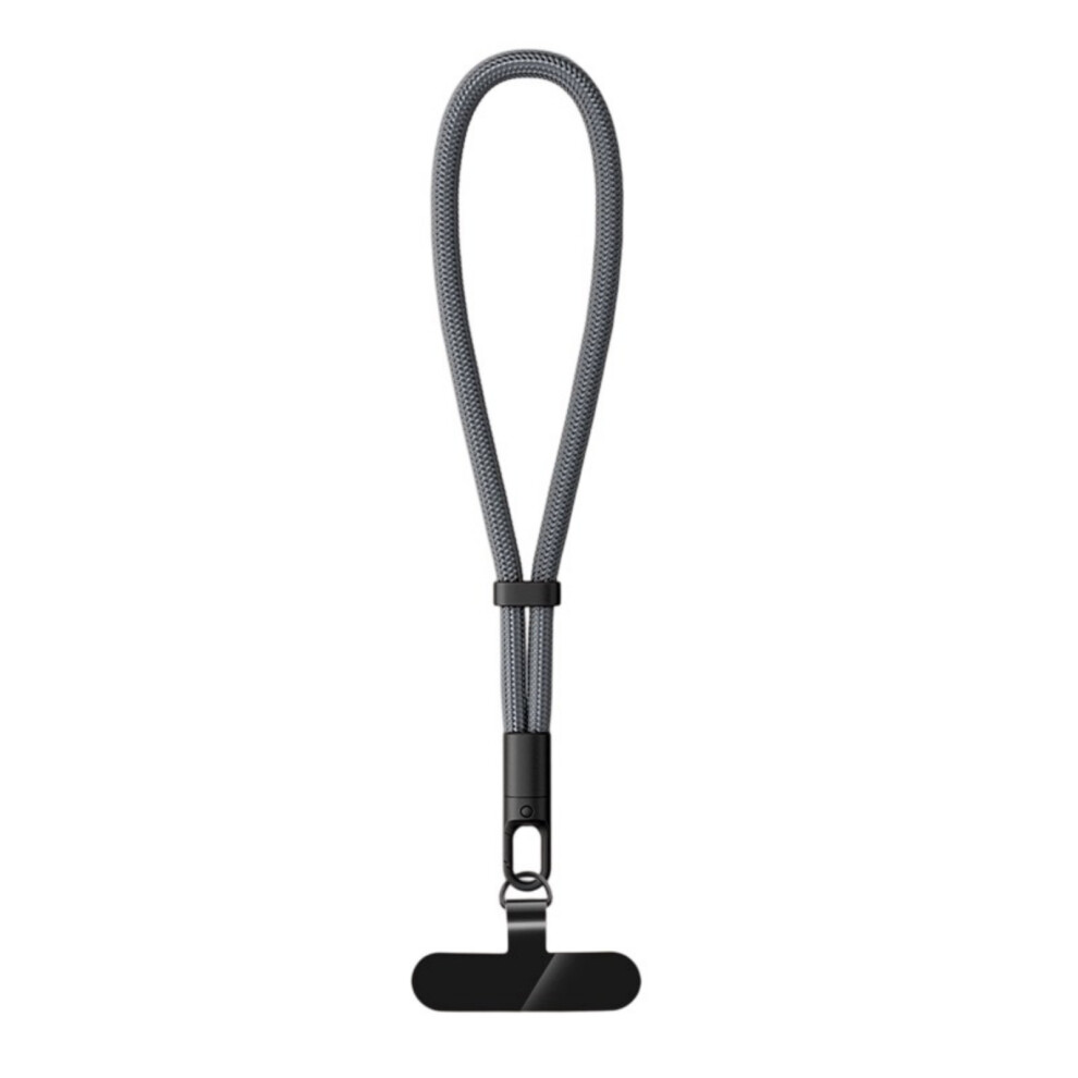 Adjustable Cellphone Lanyard Strap-Deep Space Simple Grey 7704000213967