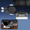 Space Saving Car Rearview Mirror Phone Bracket Stand With 4