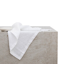 French Flax Napkins Set Pure Linen Tablecloths Rustic Farmhouse Style Machine Washable Linens Elegant Table Runner For All Occasions Natural Fabric De